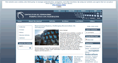Desktop Screenshot of on-federalism.eu